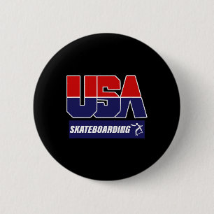Bóton Redondo 5.08cm Patinação Usa