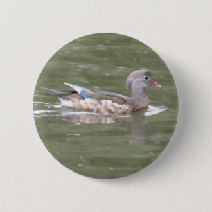 Bóton Redondo 5.08cm Pato no lago Button