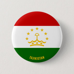 Bóton Redondo 5.08cm Patriótico de encantamento do Sinalizador do Tajiq