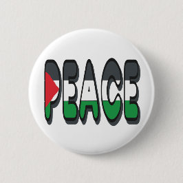 Bóton Redondo 5.08cm Paz na Palestina