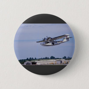 Bóton Redondo 5.08cm PBY, 5A Catalina, flyi do reconhecimento da