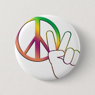 Bóton Redondo 5.08cm Peace-02