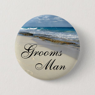 Bóton Redondo 5.08cm pegadas nos botões da areia