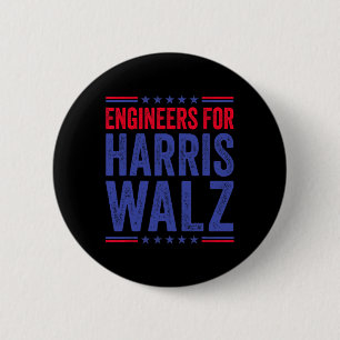 Bóton Redondo 5.08cm Pela Eleição De Harris Wheimer 2024 Vote Kamala Wa