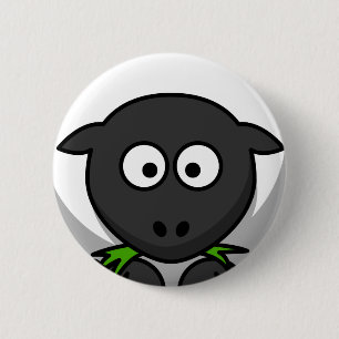 Bóton Redondo 5.08cm Pele dos carneiros