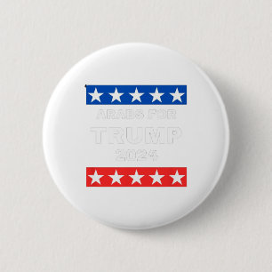 Bóton Redondo 5.08cm Pelo Presidente Trump Donald Trump 2024