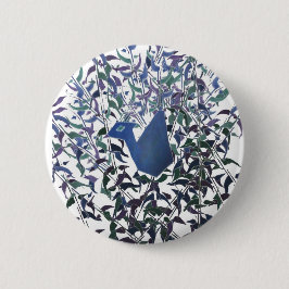 BÓTON REDONDO 5.08CM PENAS DO BOTÃO ETERNO DO AMOR