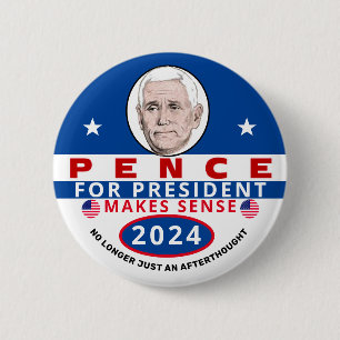 Bóton Redondo 5.08cm Pence para o Presidente 2024