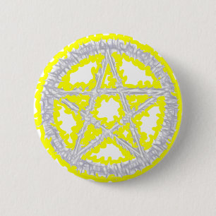 Bóton Redondo 5.08cm Pentacle do ar