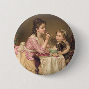 Bóton Redondo 5.08cm Pequeno almoço da americana do T