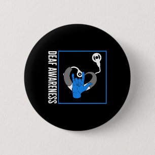 Bóton Redondo 5.08cm Perda de audição Sensibilização do Implante Coclea