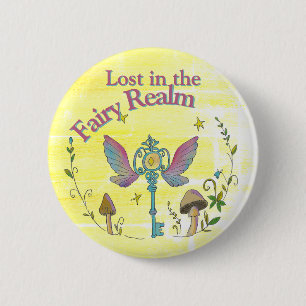 Bóton Redondo 5.08cm Perdida no reino Fiary, amante de Fé Justo, cogume