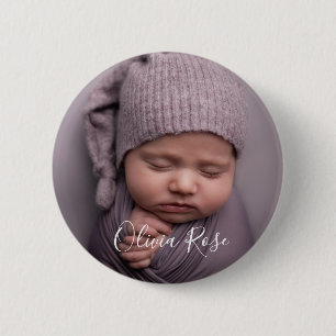 Bóton Redondo 5.08cm Personalizado com Foto e Texto