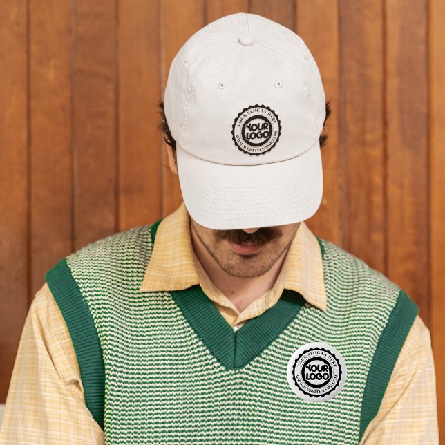 Bóton Redondo 5.08cm Personalizado o logotipo da sua empresa (Criador carregado)