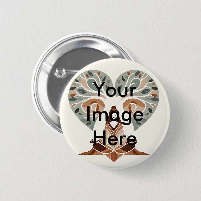 Bóton Redondo 5.08cm Personalizado Personalizado Seu Próprio Botão Pinb (Frente & Verso)