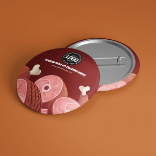 Bóton Redondo 5.08cm Personalizar empresa Compro Butcher