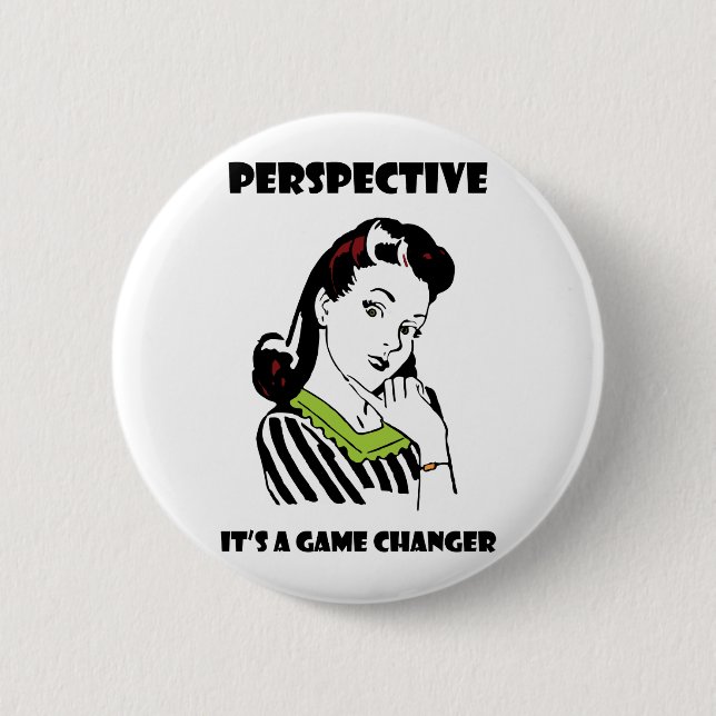 Bóton Redondo 5.08cm Perspectiva (Frente)