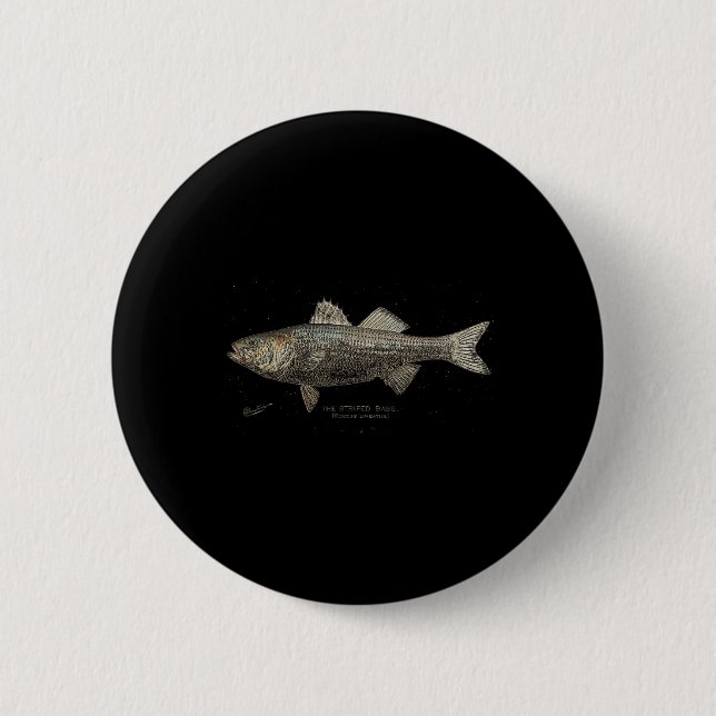 Bóton Redondo 5.08cm Pesca B Listrada (Frente)