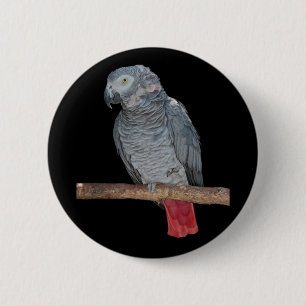 Bóton Redondo 5.08cm Pesky Parrot Badge