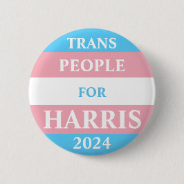 Bóton Redondo 5.08cm Pessoas Trans Por Botão Harris