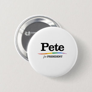 Bóton Redondo 5.08cm Pete para Presidente