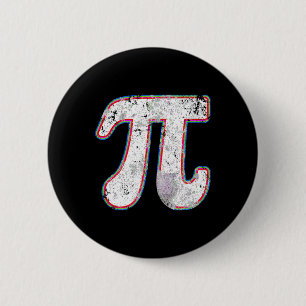 Bóton Redondo 5.08cm Pi Day 2025 Retro Vintage Math Teacher Women K