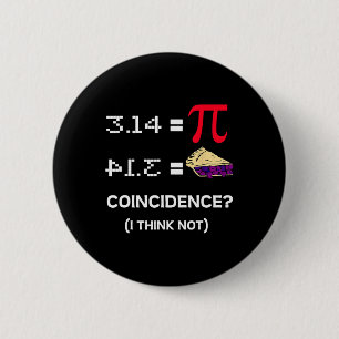 Bóton Redondo 5.08cm Pi Day 3.15 Pi - Símbolo Ciência E Professor De Ma