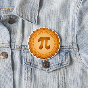 Bóton Redondo 5.08cm Pi Day, Celebre A Matemática! Botao