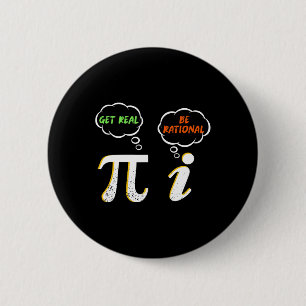 Bóton Redondo 5.08cm Pi Ser Racional Realizar - Professor De Matemática