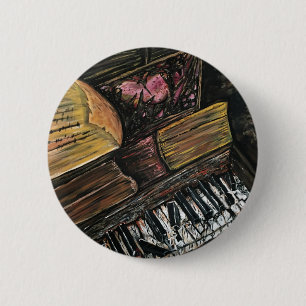 Bóton Redondo 5.08cm Piano quebrado