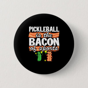 Bóton Redondo 5.08cm Pickleball é o bacon das piadas esportivas engraça