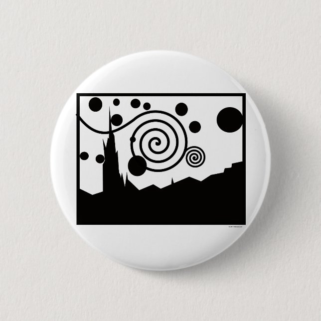 Bóton Redondo 5.08cm Pictograma estrelado (Frente)