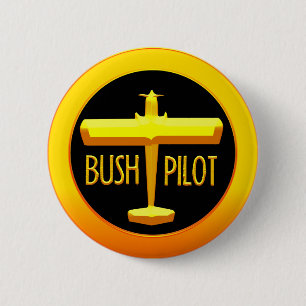 Bóton Redondo 5.08cm Piloto de Bush