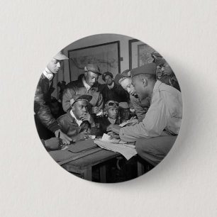 Bóton Redondo 5.08cm Pilotos do grupo do lutador dos aviadores de