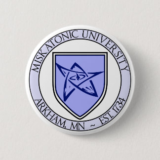 Bóton Redondo 5.08cm Pin 2" da universidade de Miskatonic