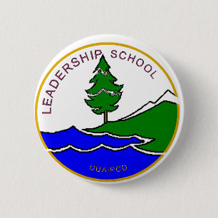 Bóton Redondo 5.08cm Pin da escola da liderança