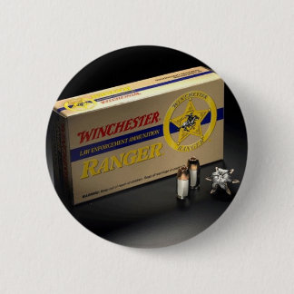 Bóton Redondo 5.08cm Pin da guarda florestal de Winchester