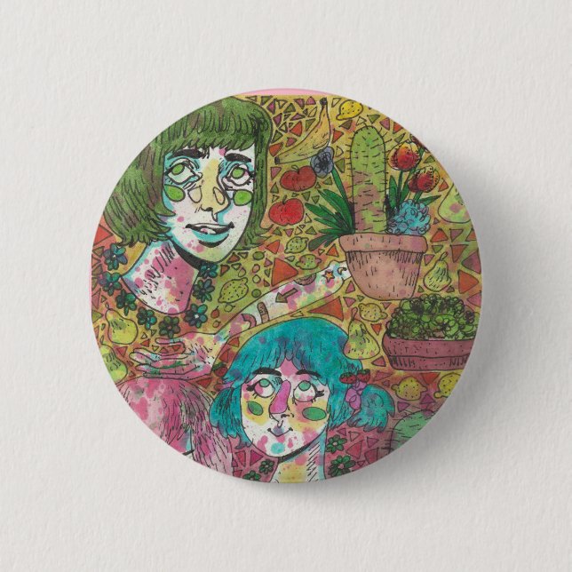 Bóton Redondo 5.08cm Pin das cabeças de fala (Frente)