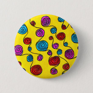 Bóton Redondo 5.08cm Pin de Pahpi