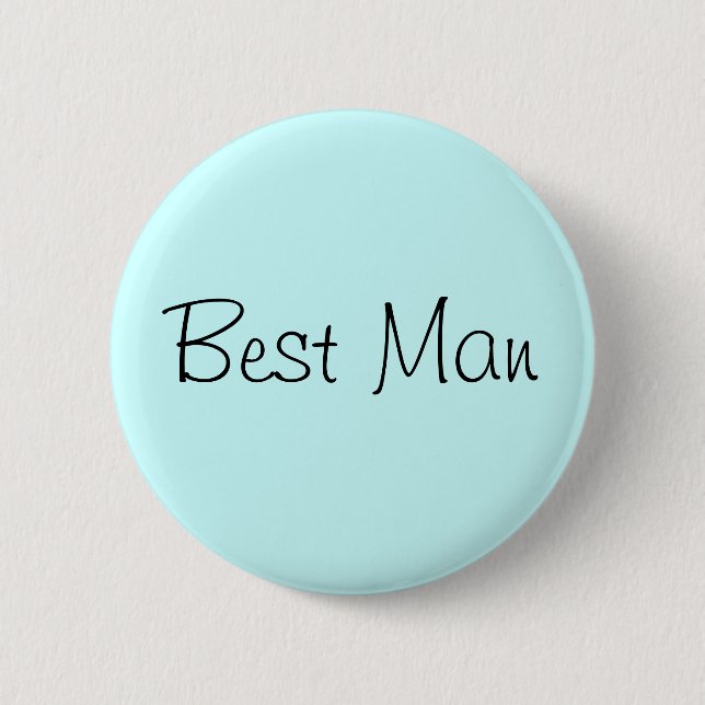 Bóton Redondo 5.08cm Pin do Melhor Homem (Frente)
