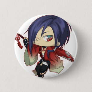 Bóton Redondo 5.08cm Pin dramático de Koujaku do assassinato