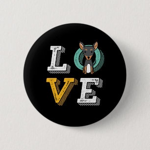 Bóton Redondo 5.08cm Pin engraçado do minuto do amor de I mim coraçã