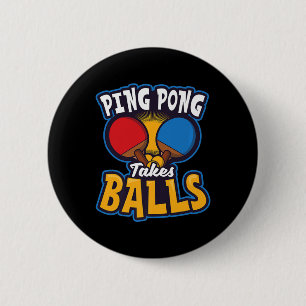Bóton Redondo 5.08cm Ping Pong leva Design de bolas Tênis