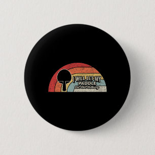 Bóton Redondo 5.08cm Ping Pong Vintage - Tênis de Mesa de diversão