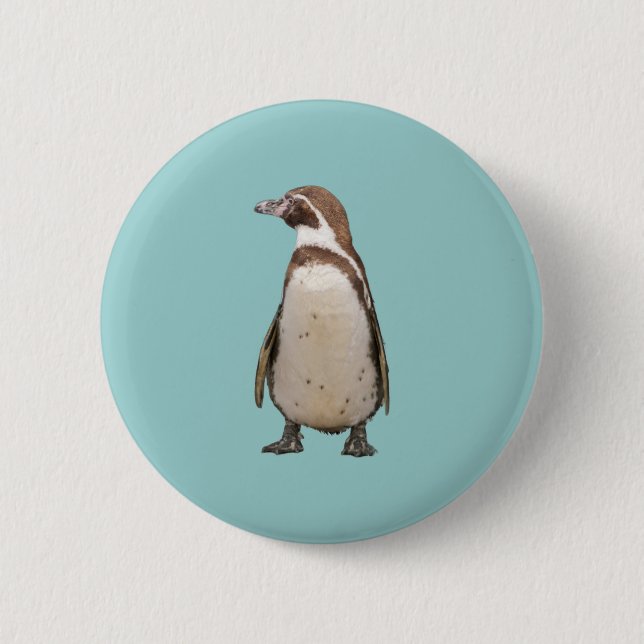 Bóton Redondo 5.08cm Pinguim (Frente)