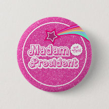 Pink Kamala Glitter Senhora Presidente