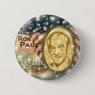 Bóton Redondo 5.08cm Pino 2012 de Ron Paul