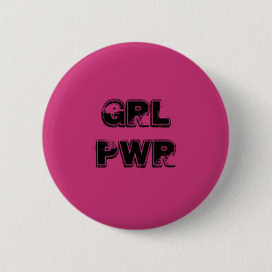 Bóton Redondo 5.08cm Pino de GRL PWR