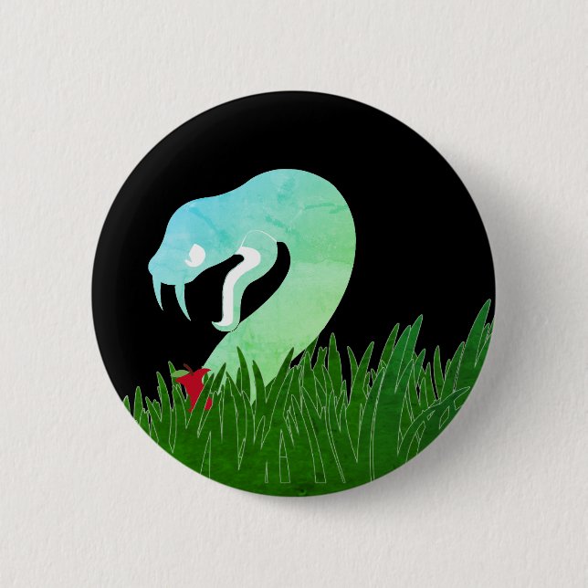 Bóton Redondo 5.08cm Pino de sérvio e de maçã/ (Frente)