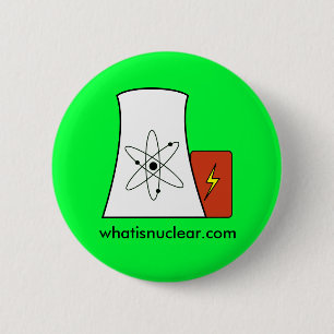 Bóton Redondo 5.08cm pino verde de Whatisnuclear.com